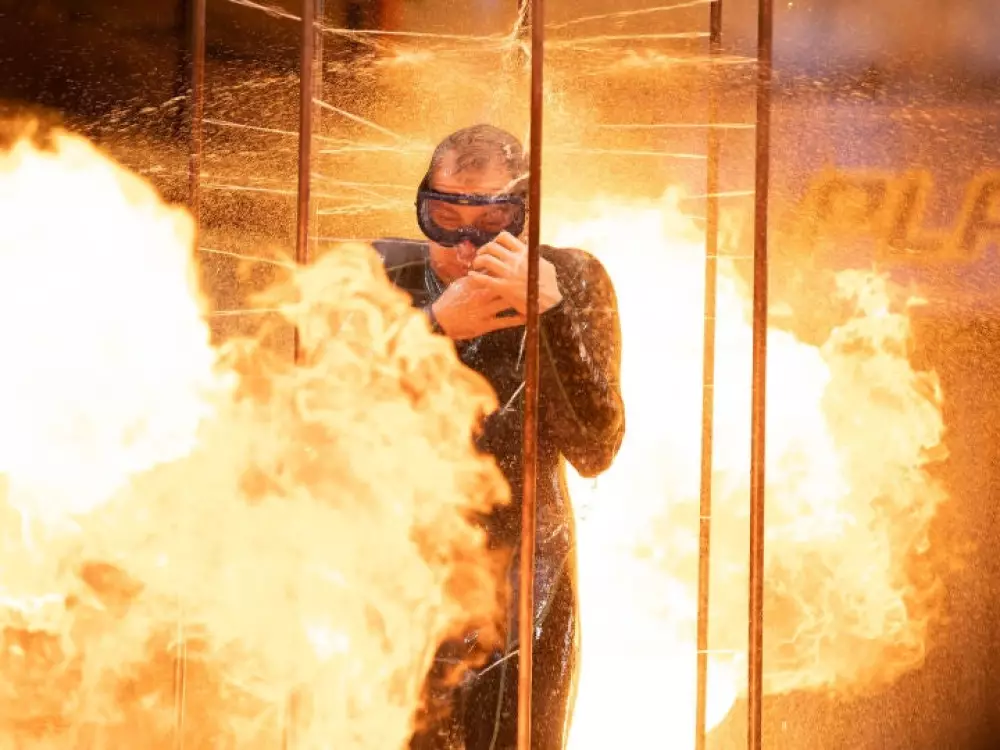 Fire effects in El Hormiguero with the uFlamers